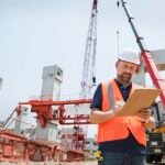 Architecture Construction Safety First Career Concept